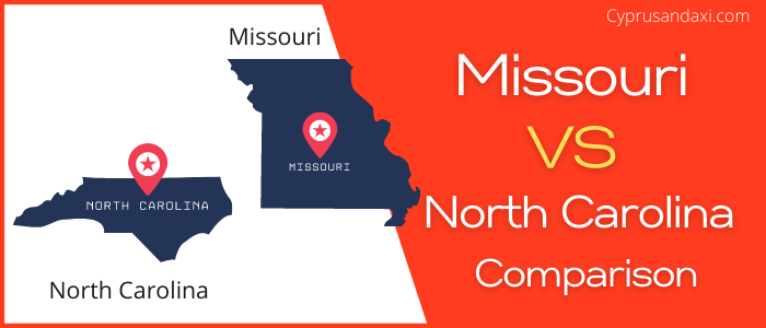 Is Missouri bigger than North Carolina