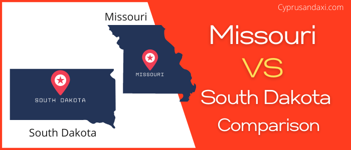 Is Missouri bigger than South Dakota