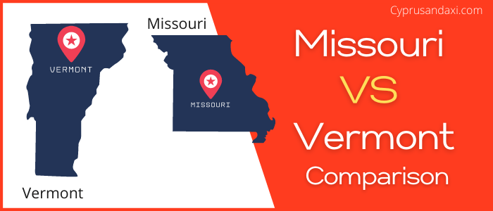 Is Missouri bigger than Vermont