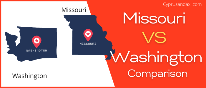 Is Missouri bigger than Washington