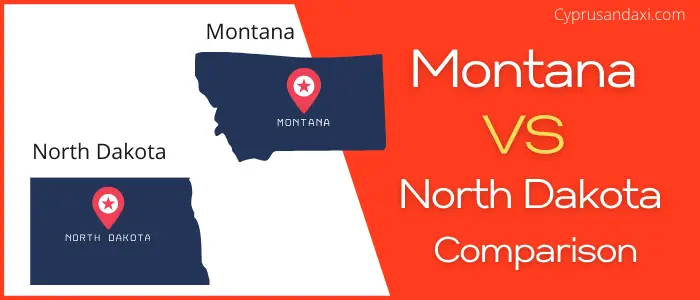 Is Montana bigger than North Dakota