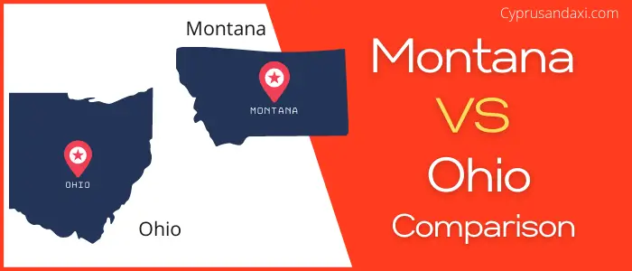 Is Montana bigger than Ohio