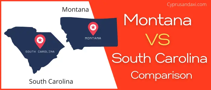 Is Montana bigger than South Carolina