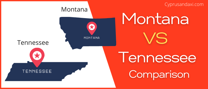 Is Montana bigger than Tennessee