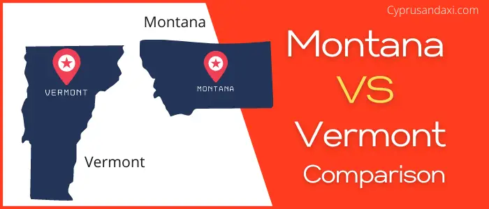 Is Montana bigger than Vermont