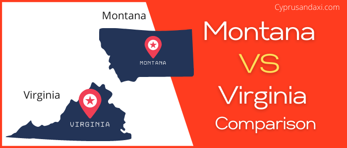 Is Montana bigger than Virginia