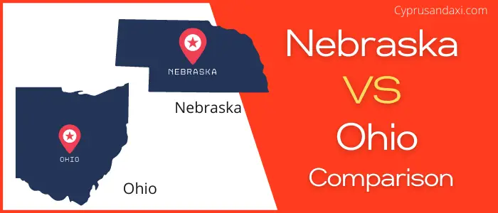 Is Nebraska bigger than Ohio