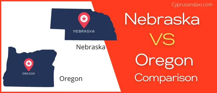 Is Nebraska bigger than Oregon