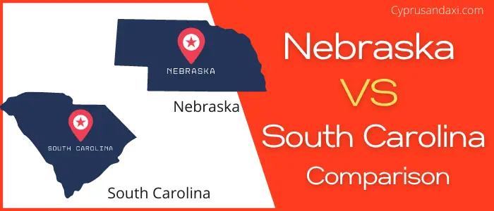 Is Nebraska bigger than South Carolina