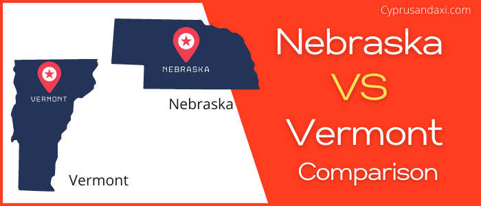 Is Nebraska bigger than Vermont