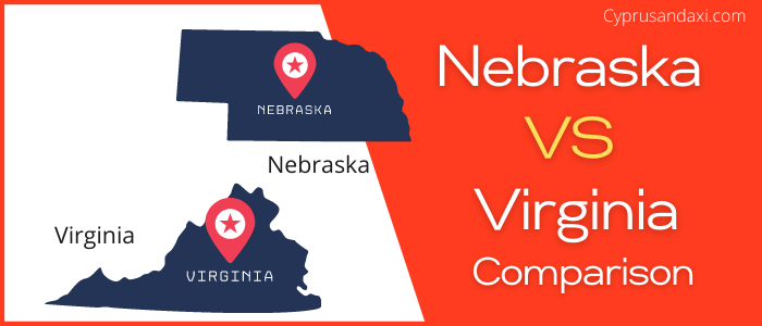Is Nebraska bigger than Virginia