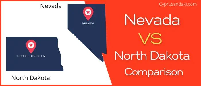 Is Nevada bigger than North Dakota