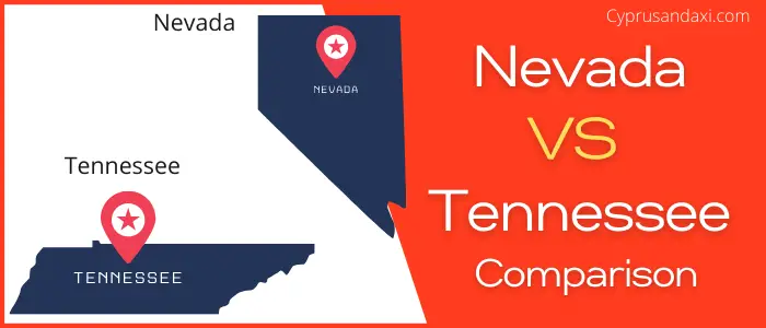 Is Nevada bigger than Tennessee