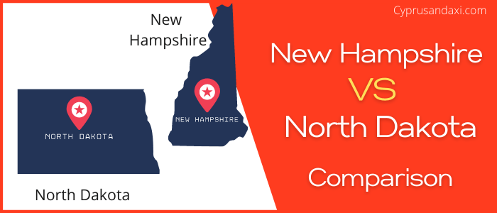 Is New Hampshire bigger than North Dakota