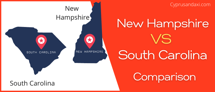 Is New Hampshire bigger than South Carolina