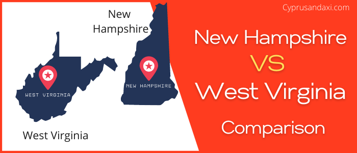 Is New Hampshire bigger than West Virginia