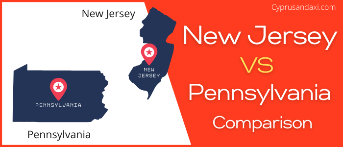 Is New Jersey bigger than Pennsylvania