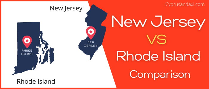 Is New Jersey bigger than Rhode Island