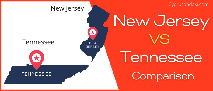 Is New Jersey bigger than Tennessee