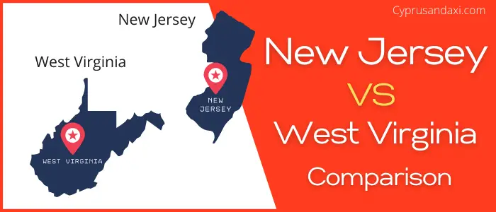 Is New Jersey bigger than West Virginia