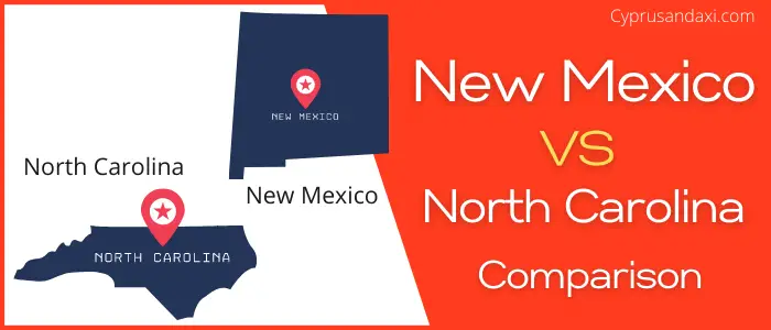 Is New Mexico bigger than North Carolina