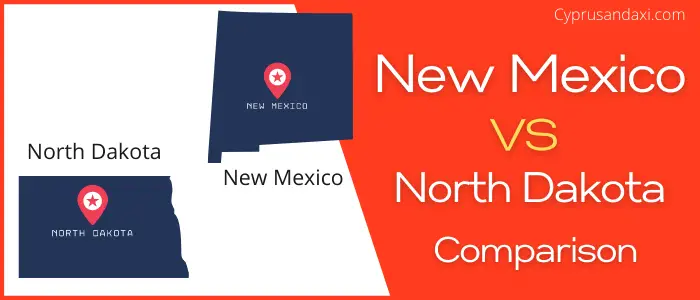 Is New Mexico bigger than North Dakota