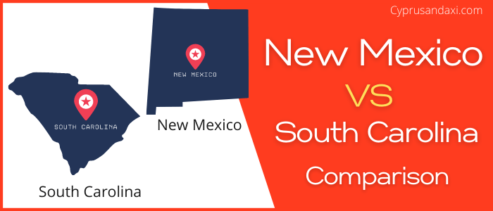 Is New Mexico bigger than South Carolina