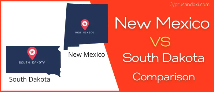 Is New Mexico bigger than South Dakota