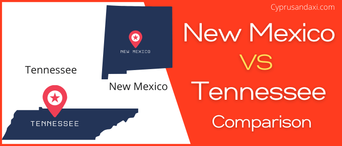 Is New Mexico bigger than Tennessee