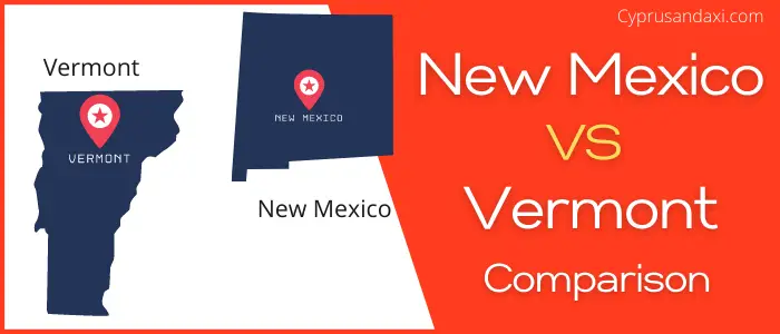 Is New Mexico bigger than Vermont