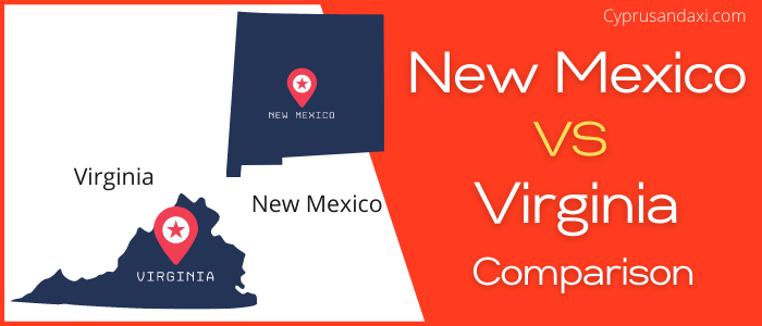 Is New Mexico bigger than Virginia