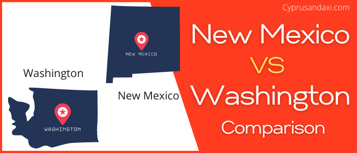 Is New Mexico bigger than Washington