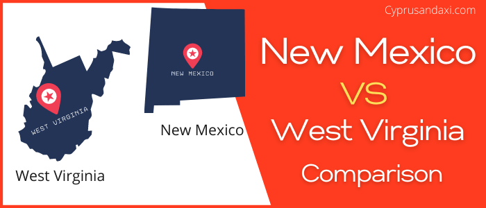 Is New Mexico bigger than West Virginia