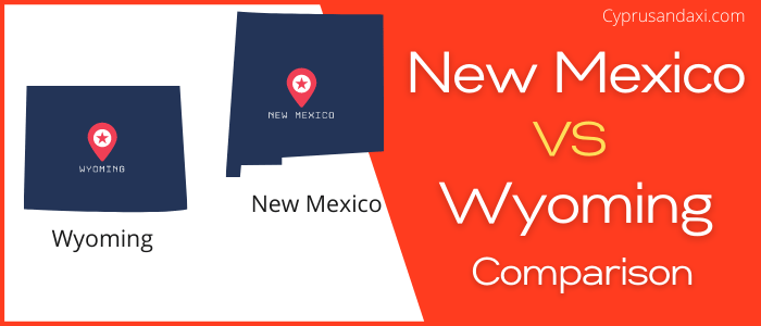 Is New Mexico bigger than Wyoming