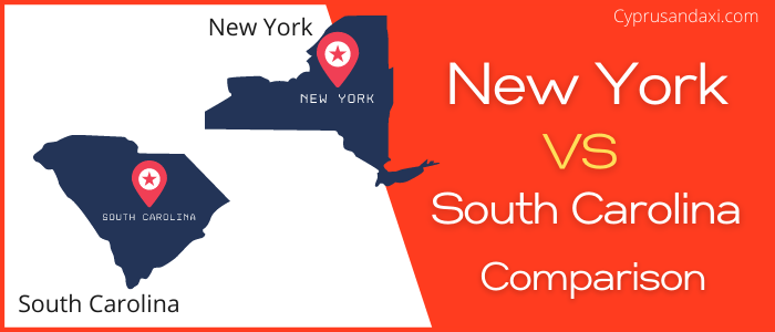 Is New York bigger than South Carolina