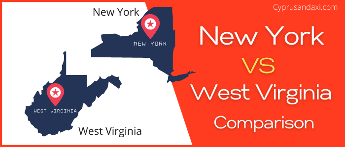 Is New York bigger than West Virginia