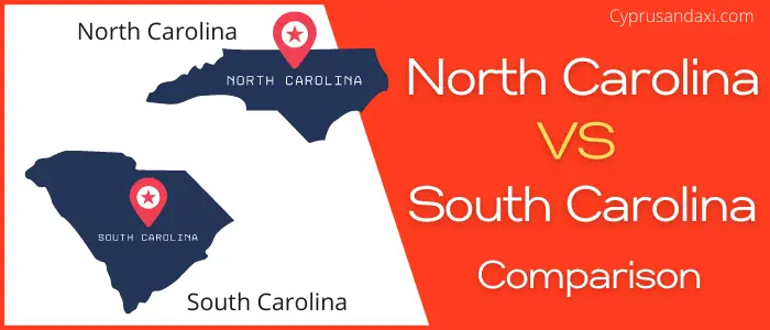 Is North Carolina bigger than South Carolina