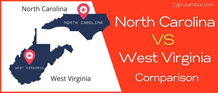 Is North Carolina bigger than West Virginia