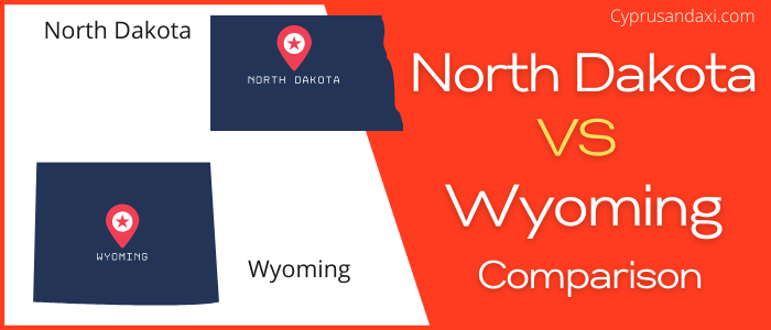 Is North Dakota bigger than Wyoming