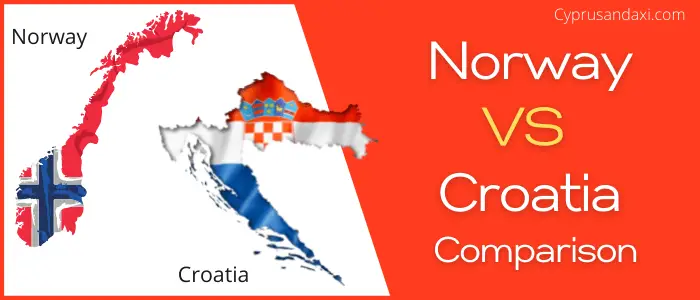 Is Norway bigger than Croatia