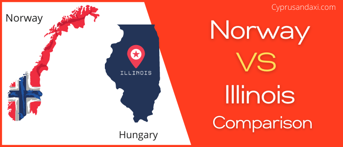 Is Norway bigger than Illinois