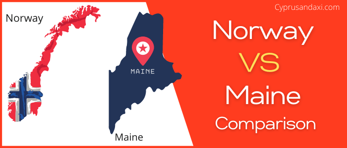 Is Norway bigger than Maine