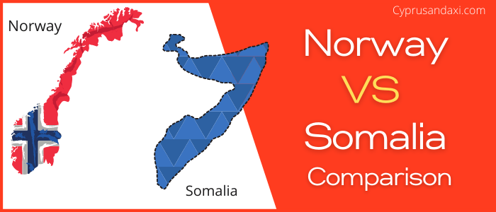 Is Norway bigger than Somalia
