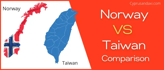 Is Norway bigger than Taiwan