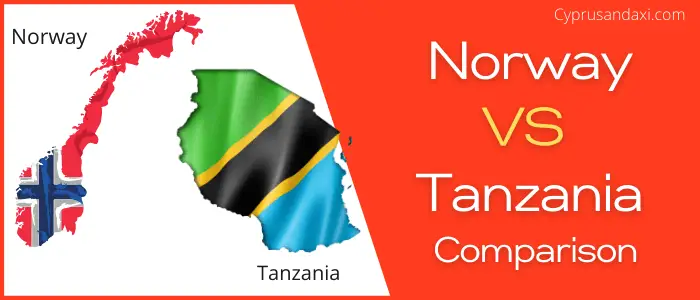 Is Norway bigger than Tanzania