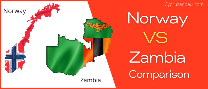 Is Norway bigger than Zambia