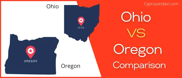 Is Ohio bigger than Oregon