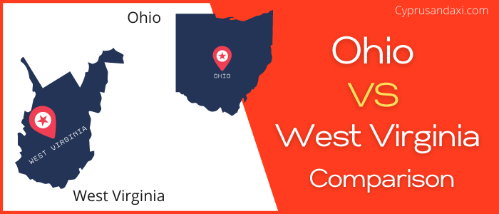 Is Ohio bigger than West Virginia