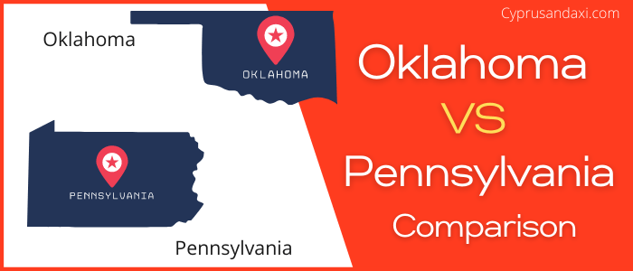 Is Oklahoma bigger than Pennsylvania
