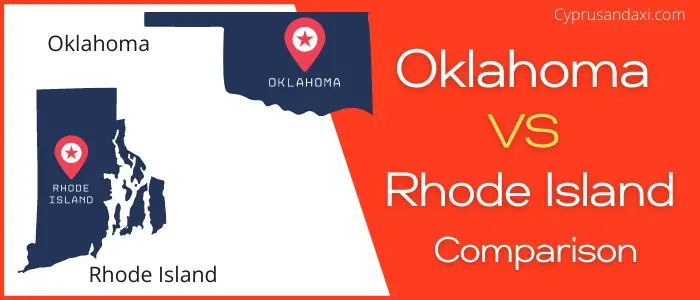 Is Oklahoma bigger than Rhode Island